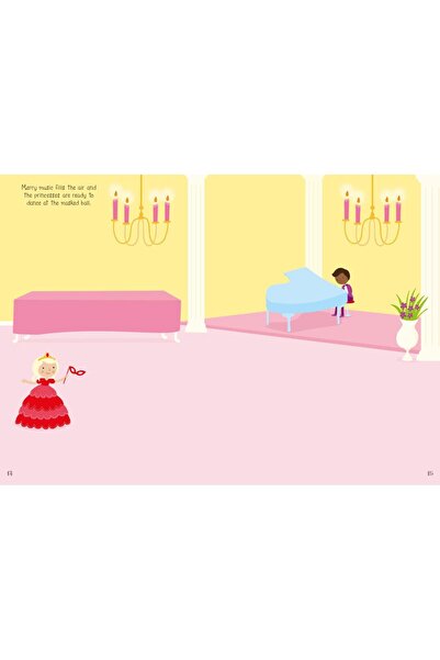 Usborne Sparkly Princesses Sticker Book