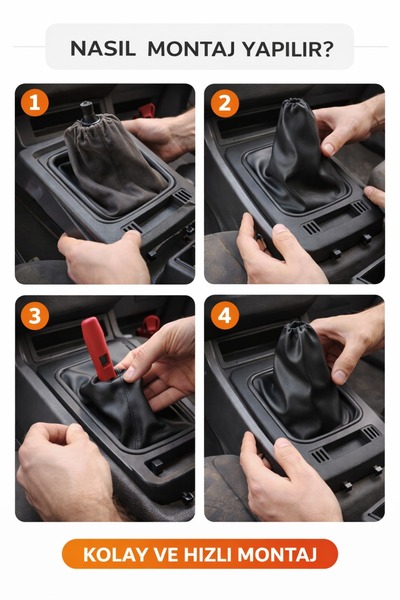 MITOYO Ford Connect 2002-2006 Uyumlu Vites Körüğü Çerçeveli Komple Körük OEM:...