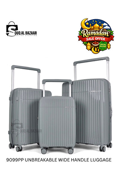 Dubai Power PP WIDE HANDLE UNBREAKABLE LUGGAGE