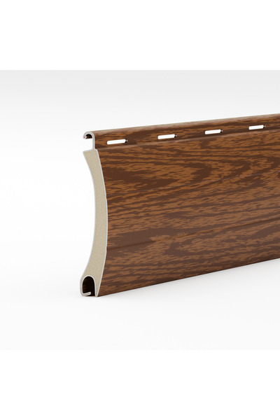 AluProf Σετ 5 τάβλες αλουμινίου 39 mm wenge - 1,5 m