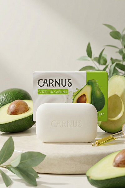 Carnus Nourishing and Revitalizing Avocado Oil Beauty Soap 100 Gr