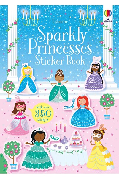 Usborne Sparkly Princesses Sticker Book
