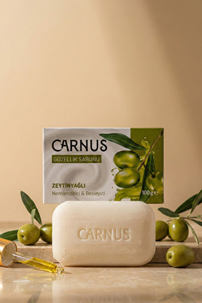Carnus Moisturizing and Nourishing Olive Oil Beauty Soap 100 Gr