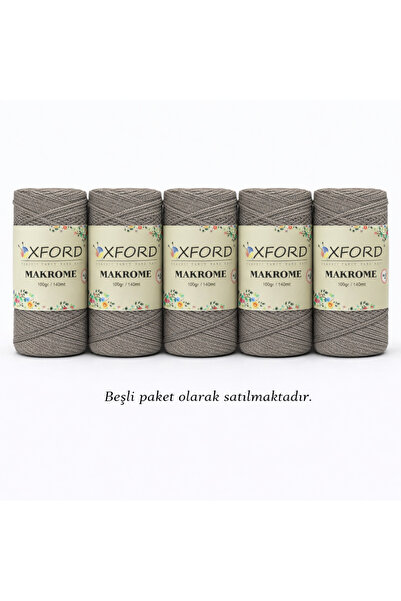Oxford İplik Oxford Makrome İpi No:3 5’li Paket