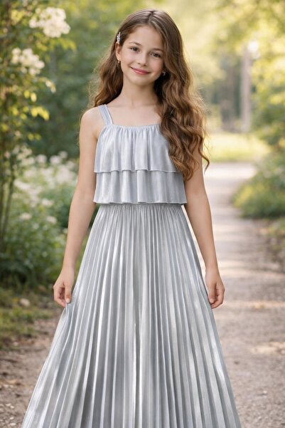 MAYORAL Girl's Trouser Suit Gray