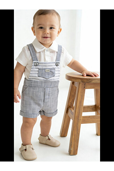 The-kid.co ALDO CUTE ROMPER - GREY