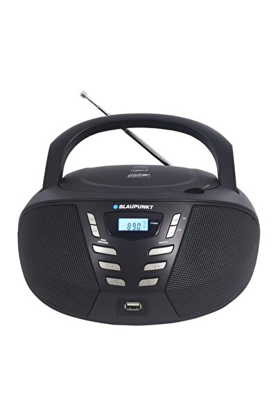 Blaupunkt Radio portabil BB7BK FM CD cu ecran LCD, negru