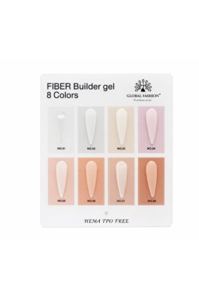 global fashion Set de 2 unități: Gel pentru modelarea unghiilor 15 gr, Fiber ...