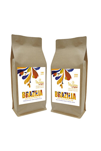 Morra Origini Pachet 2x Cafea boabe Brasilia Santos Strictly Soft Fine Cup 1 kg