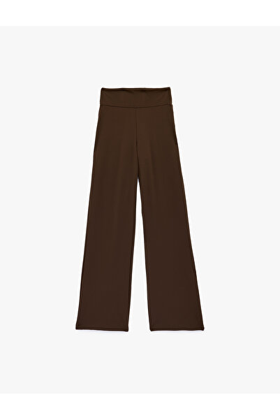 Koton Women'S Brown Women'S Sweat Bottoms
