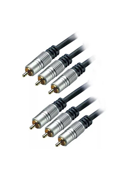 OEM HT cablu 3x RCA 0.75m EDC