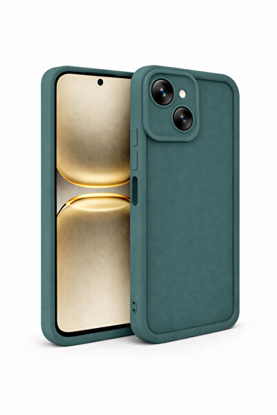 Vissona Tecno SPARK40C Uyumlu Kamera Çıkıntılı Mat Silikon Telefon Kılıfı