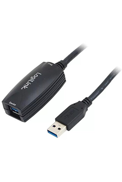 OEM Repeater USB 3.0 5m USB A soclu - USB A mufa LOGILINK UA0127