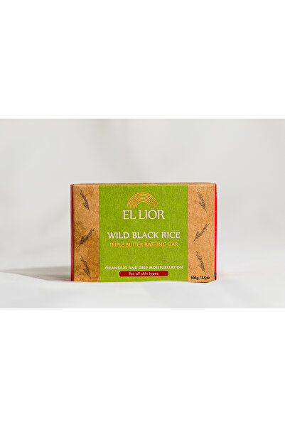 EL LIOR Wild Black Rice Triple Butter Bathing Bar 100 g