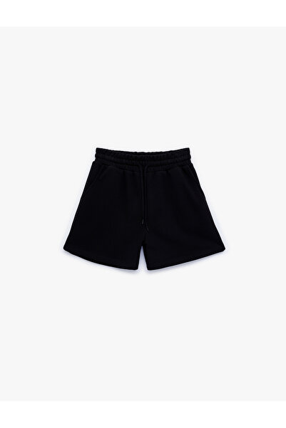 Koton Women'S Black Mini Shorts