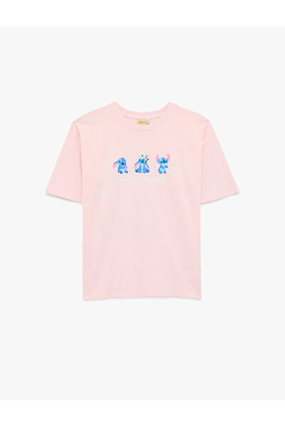 Koton Women'S Pink Teenage Tshirt Ss