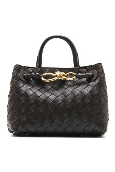 Sofia Baldi ANDiAMO MiNi KAHVE HAKİKİ DERİ Kadın ÇANTA