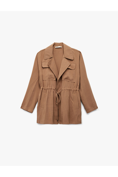 Koton جاكيت نسائي واسع بلون الجمل