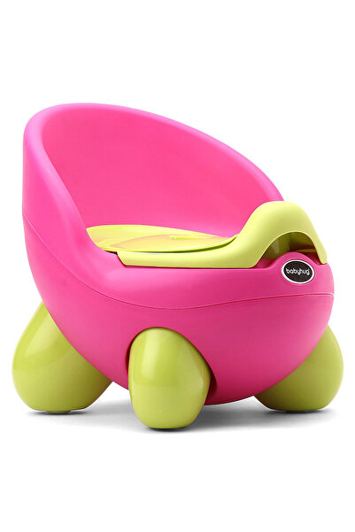 Babyhug Arc Potty Chair, with Lid, High Back Support, Smooth Edges, 6 Months+...