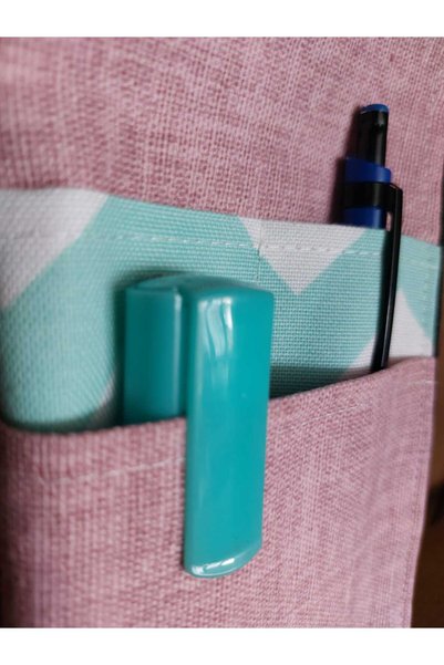 ADUŞKA Ataç Elastic Organizer Bag – Multi-Compartment Organizer with Phone Compartment That Can Be Attached to Agenda & Notebook