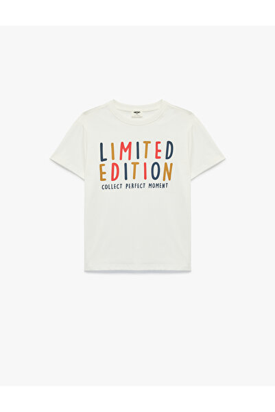 Koton تيشيرت أولادي بيج برقبة دائرية