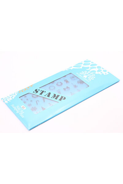 global fashion Πλάκα Σφράγισης Νυχιών Πρωτοχρονιάς #03, Global Fashion, L028,...