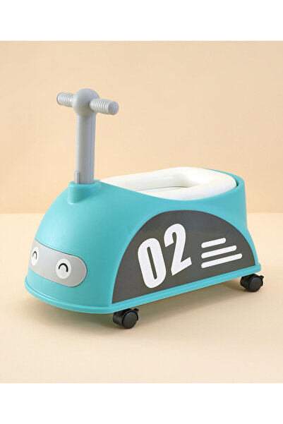 Fab N Funky كرسي مرحاض للأطفال على شكل لعبة ركوب، مزود بعجلات ومقبض وغطاء، من...