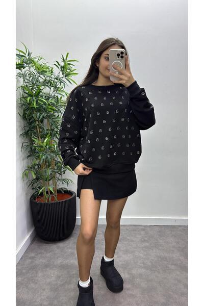 Acar Boutique Taşlı Wang Sweat-Shirt