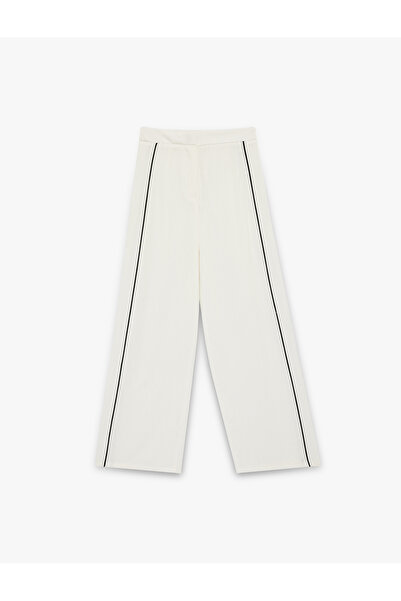 Koton Women'S White Palazzo Pants
