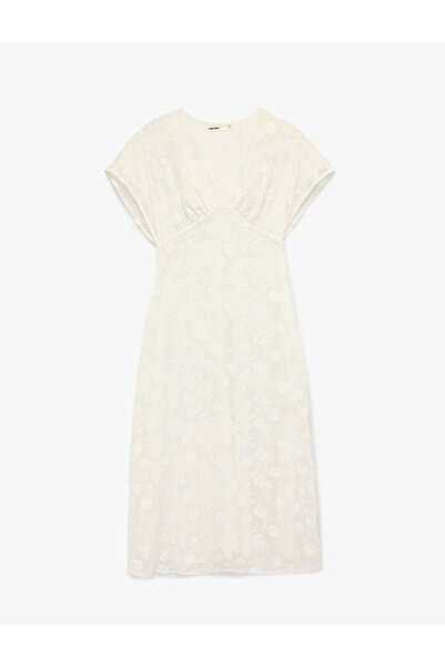 Koton Women's Lace Midi Dress