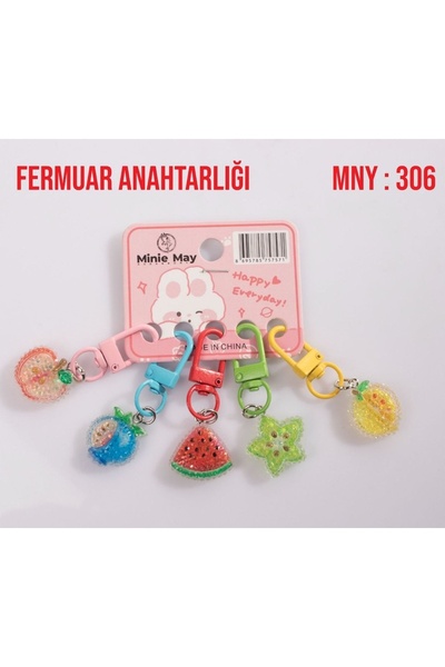 senacacollection Breloc în formă de geantă, set de 5