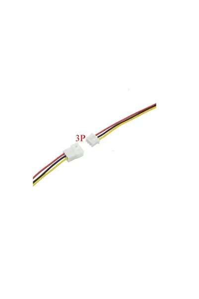 OEM JST step 2.0 3 pin female and male cable set