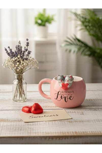 Tohana 3D Animal Hanging Lover Mug 420 ml