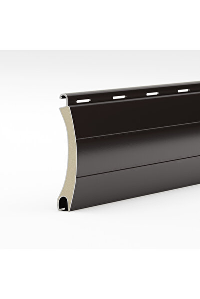 AluProf Set of 5 aluminum slats 39 mm brown - 1m