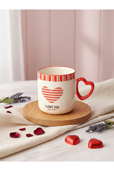 Tohana Heart Porcelain Mug