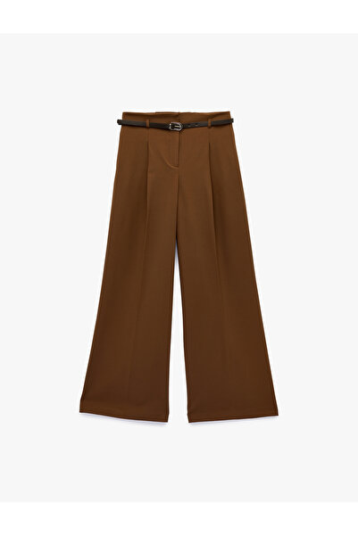 Koton Women'S Camel Women'S Trousers