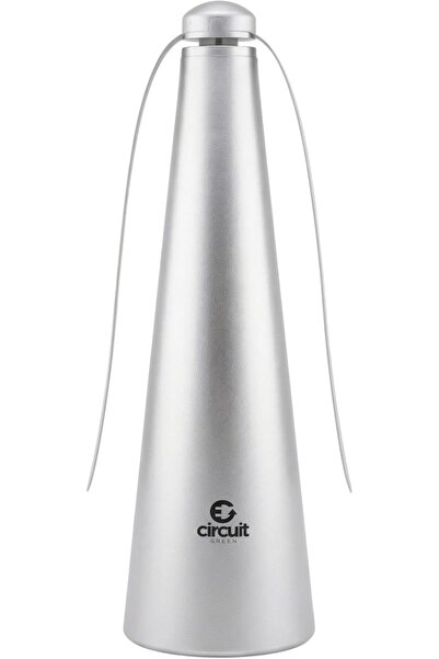 Circuit Green مروحة طاردة للذباب للطاولات - فضية اللون، طاردة حشرات محمولة تو...