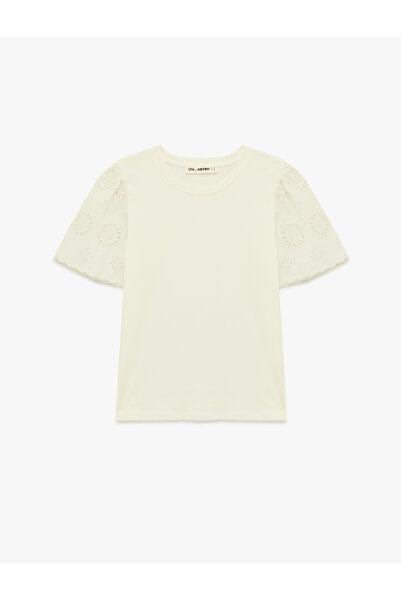 Koton تيشيرت قطن بيج للنساء