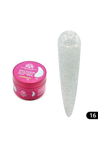 global fashion Set de 2 unități: Gel pentru modelarea unghiilor 15 gr, Disco ...