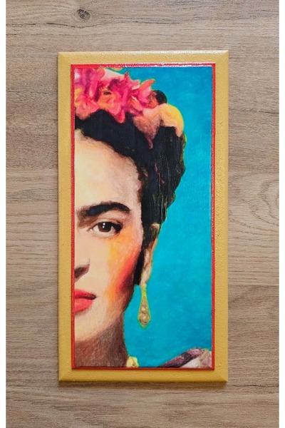 panda hediyelik Χειροποίητος Διακοσμητικός Ξύλινος Πίνακας – Γυναίκα (13x28,5...