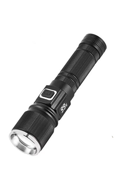 MİKİ Lanternă manuală COBA CB S001 cu 4 LED-uri și lumină albă, albastră și r...