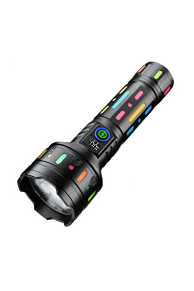 MİKİ CB 705 TG flashlight with powerful LED 20cm aluminum