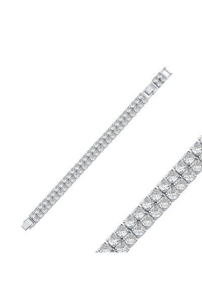 Merano Design 5mm Çift Sıra Su Yolu Bileklik