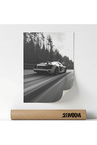 21mxm Poster decorativ Auto 18, design minimalist, material textil mat, fara ...