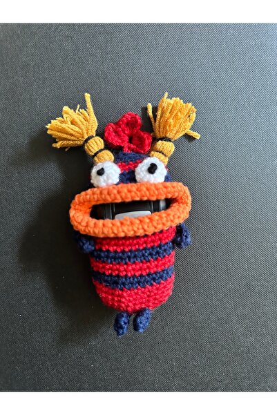 El Emeği Amigurumi Araba Anahtarlığı