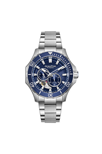 Quantum Men's Analog Blue Dial Watch - QMG1188.390