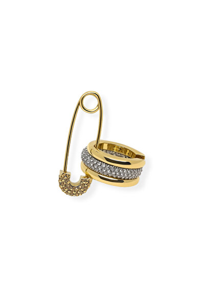 PerleJewelry حلقة أذن ذهبية من نوع بيرسيليت