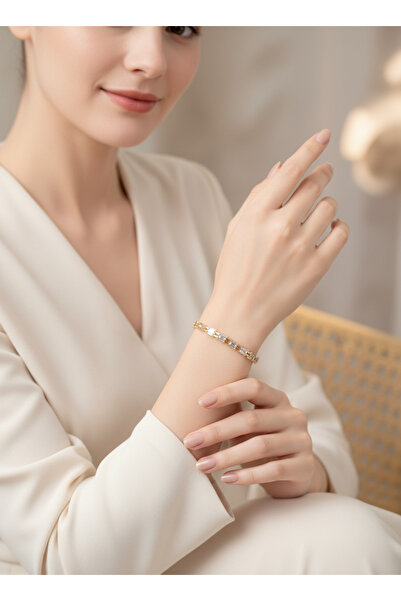 Maxi modena سوار Xuping الأنيق المرصع بالأحجار - يتناسب مع التوليفات اليومية ...