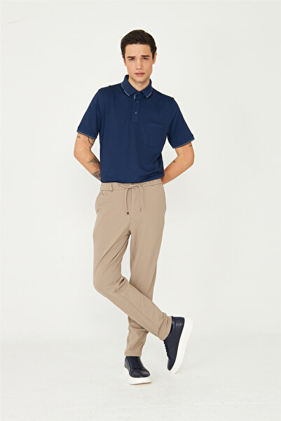 White Stone Mink Jogger Pants