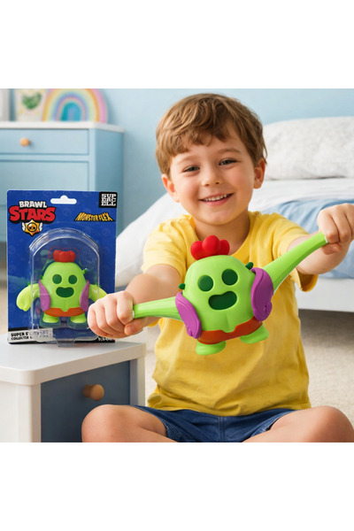 Cici Oyuncak Monster Flex Brawl Stars Stretch Figür Spike Stretch Oyuncak Fig...